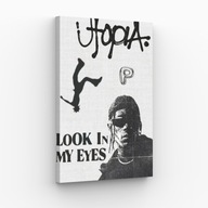Obraz na płótnie 40x70 Utopia Travis Scott art muzyka | Pomysł na Prezent