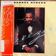 George Benson Breezin' EX-/EX+ Japan Obi LP 1976 Warner Bros. Records
