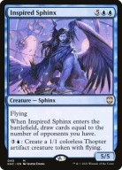 Karta Magic: The Gathering Inspired Sphinx KHM KHC