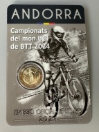 2 euro Andora 2024 Mistrzostwa Świata w kolarstwie górskim MENNICZA!!!