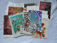 ZESTAW 20 POCZTÓWEK I KARNETÓW ŚWIĄTECZNYCH I OKOLICZNOŚCIOWYCH