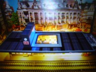 Nowoczesny Dworzec Kolejowy Oświetlony LED w H0