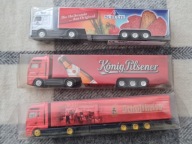 3 sztuki TIR CIĘŻARÓWKA NOWY MODEL METAL