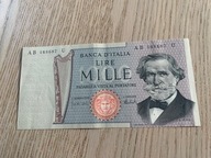 Włochy - 1000 lir - 1969