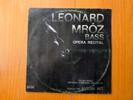 Leonard Mróz – Bass Opera Recital EX insert