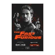 Plakat „The Fast and the Furious” – Ikona Kina Akcji