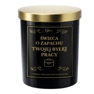 Prezent Dla Kolegi na Odejście z Pracy Świeca o Zapachu Byłej Pracy