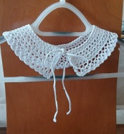 Kołnierzyk szydełkowy - 45cm