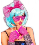 Strój Neon Italo Disco Retro lata 80 / Kostium Strój Karnawałowy / XS