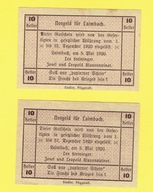 AUSTRIA 10 HELLER 1920 r. /20/ Laimbach