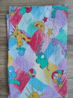 Pościel poszewka dziecięca w żyrafy 127 cm x 97 cm