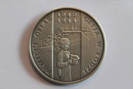 20 złotych z 2004 r - Pamięci ofiar łódzkiego getta