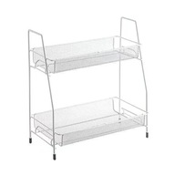 DWUPOZIOMOWY ORGANIZER ŁAZIENKOWY LOFT METALOWY STOJĄCY NA KOSMETYKI