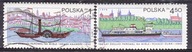 2485 B1 + 2487 B1 - ŻEGLUGA NA WIŚLE - ZESTAW USTEREK - KASOWANE