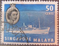 Singapur stary znaczek (9/21