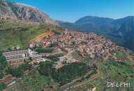 GRECJA - DELPHI - DELFY - Z LOTU PTAKA - UNESCO