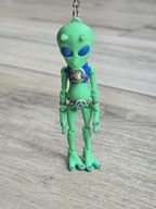 Breloczek UFO Alien 3d - Brelok Druk3d fidget Keychain mixGadzet