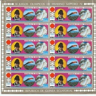 Arkusz znaczków -Gwinea wyprzedaż kolekcji / 54 /