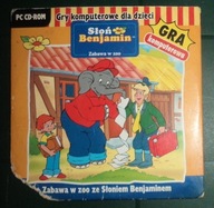 gra PC CD Słoń Benjamin Zabawa w zoo 2006