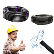 RURA MONTAŻOWA DO NAWADNIANIA PE 16 MM 50 M PN6 MOCNA SZCZELNA NAWADNIANIE