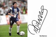 Autograf Rui Barros, Juventus, Porto