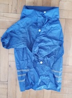 PŁASZCZ UBRANKO KURTKA PRZECIWDESZCZOWA DLA PSA Z KOŁNIERZEM I ODBLASKAMI