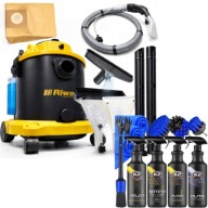 Zestaw do prania tapicerki Odkurzacz+ Zestaw chemii K2 do detailingu