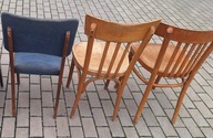Motylek, Hałas, Thonet, krzesła PRL, meble Prl, vintage