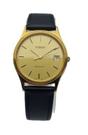 ZŁOCONY MĘSKI NARĘCZNY ZEGAREK TISSOT SEASTAR LATA 80-TE - IDEAŁ