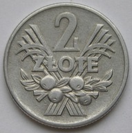 Polska 2 złote 1960 - kłosy jagody