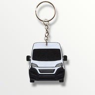 Brelok Fiat Ducato - Personalizowany KOLOR zawieszka samochód do kluczy