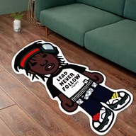 Dywan Dywanik do pokoju Chief keef glo gang 3hunna ozdoba rękodzieło