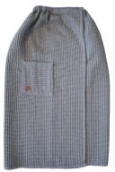 Pareo Ręcznik do sauny na rzep z kieszonką| Tkanina wafelkowa|szybkoschnące