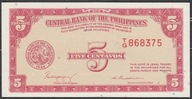 Filipiny 5 Centavos 1949