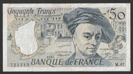 Francja 50 franków 1987 - Quentin de la Tour - M.47