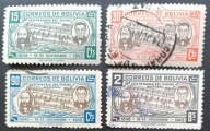 Boliwia 1946 Mi: 396,397,398,399