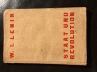 ''Państwo i Rewolucja '' Lenina wydana Moskwa 1943 dla obrońców Stalingradu