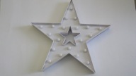 Gwiazda LED lampka