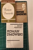 Komplet biografii Romana Dmowskiego - 3 pozycje, endecja.