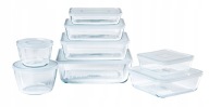 COOK & FREEZE – ZESTAW 8 SZKLANYCH POJEMNIKÓW PYREX
