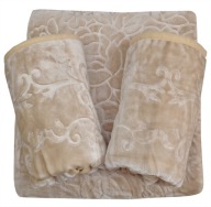 Komplet narzut Elway akryl 160x210 cm PERŁA