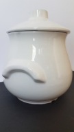 Ceramiczne naczynie z pokrywką vintage design