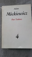 POWIEŚCI POETYCKIE Mickiewicz Pan Tadeusz 4
