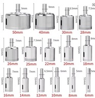 Otwornice Diamentowe Koronki do Wiercenia na Mokro 15szt 6-50mm