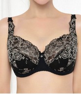 Biustonosz Lanny Mode 11679 SEMI SOFT czarno- kremowy 90G