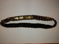 Opaska na głowę złoto&cekiny