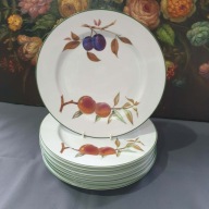Royal Worcester Evesham Vale – talerze obiadowe 27 cm | 7 szt.