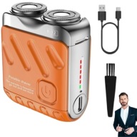 GOLARKA MĘSKA DO WŁOSÓW BRODY CIAŁA MASZYNKA ELEKTYCZNA MOCNA WODOODPORNA