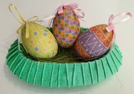 Ozdoba wielkanocna jajka hand made Wielkanoc