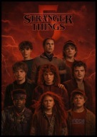 A2 PLAKAT FILM PLAKAT SERIAL STRANGER THINGS (2016-2025)